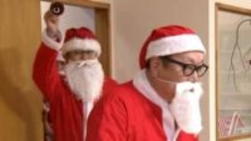 【クリスマスイブ】岡山市の児童養護施設にサンタクロース　子どもたちにケーキなどをプレゼント