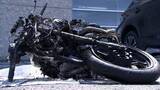 「【スポーツカーとバイクが衝突】バイクの男性（20）は骨盤を骨折するなどして搬送され重体【岡山】」の画像1