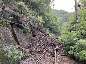 斜面崩壊のJR土讃線、あす（10日）も終日運休へ　運転再開時期は未定【9日午後4時40分時点】