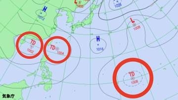 【台風のたまご】19日に「熱帯低気圧」が“3個”発生か、日本への影響は、今後の進路・台風情報に注意...8月28日までの雨・風シミュレーションで確認【気象庁17日天気図】