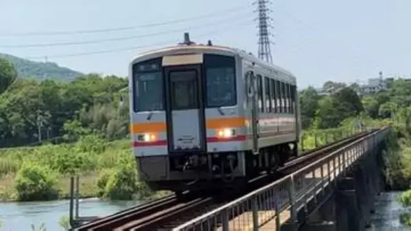 【JR姫新線】美作追分～美作落合間で列車が倒れ掛かっている竹と接触　津山〜美作追分に約15分の遅れ【岡山・3日午後5時現在】