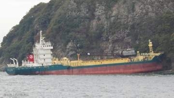 瀬戸内海で航行中の船舶（プッシャーバージ）が座礁　「備讃瀬戸の志度湾沖の高島で乗り上げました」と通報
