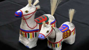 倉敷市の工房で愛らしい来年の干支「午」の張り子づくり　「飛躍するような年に」【岡山】