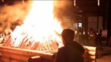 最上稲荷で「お火たき大祭」今年一年の無事に感謝するとともに来年の無病息災を祈る【岡山】