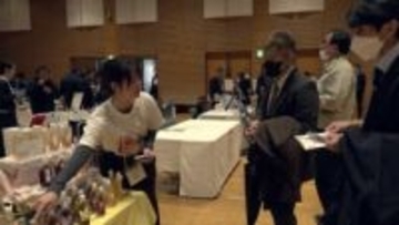 販路拡大目指し「食と雑貨の展示商談会」　県内の事業者がバイヤーらに商品をPR【岡山】