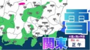 【雪】東京・栃木・群馬・埼玉・茨城・千葉・神奈川・長野・山梨　6日（金）～11日（祝）の雪雨シミュレーション【気象庁/2月6日　関東甲信　雪の予想】