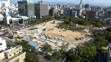 高松市が再整備を進めている中央公園の一部を10月31日に先行オープン　カフェや夜間照明も【香川】
