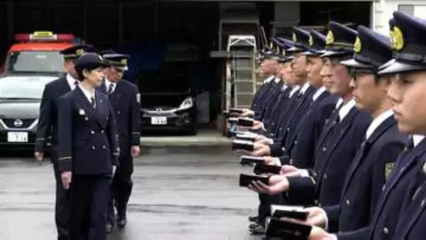 「いざという時に頼りになる存在としてあり続けて」笠岡地区消防組合で栗尾笠岡市長が訓示【岡山】