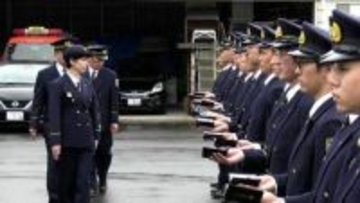 「いざという時に頼りになる存在としてあり続けて」笠岡地区消防組合で栗尾笠岡市長が訓示【岡山】