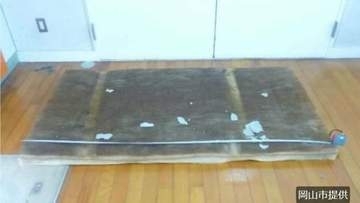 【速報】小学校の体育館で天井断熱材が落下　長さ180センチ 重さ約2.5キロ【岡山】