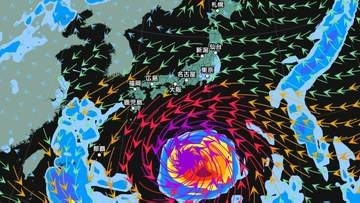 【台風13号】「猛烈な勢力」で日本近海に接近か…最大瞬間風速80m/s予想【気象庁 台風情報15時45分】