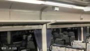 【JR四国】予讃線　特急列車「宇和海19号」→走行中の車内で座席上の室内灯のカバー（横幅約1ｍ、重さ約580グラム）が落下　乗客が発見し車掌に連絡