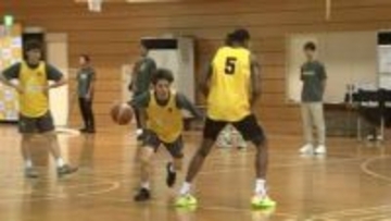 バスケットボールB3・香川ファイブアローズ　28日からのプレーオフに向けて高松市で公開練習【香川】