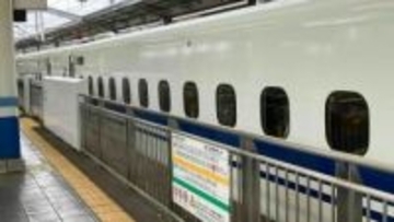 【山陽新幹線】岡山～博多駅間で博多方面行の一部列車に10分～30分の遅れ　東海道新幹線で架線に支障物（11日午後7時20分現在）