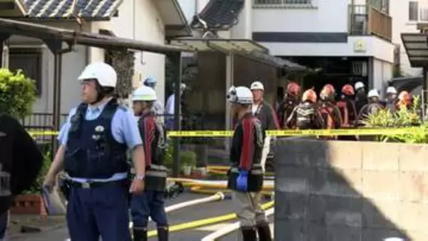 【火災】けさ早く倉敷市連島中央で住宅全焼、焼け跡から1人の遺体発見…85歳男性と連絡取れず