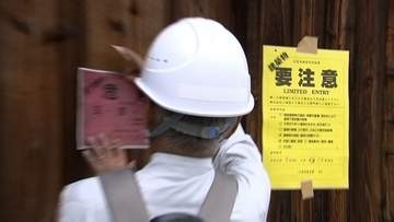 被災した建物の倒壊の危険性などを判定する “応急危険度判定” の模擬訓練　「要注意」や「危険」などを判定【香川】