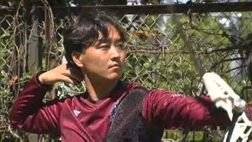 ファジアーノ岡山スポーツクラブ初のアーチェリー選手・宮田楽都選手とパリ五輪アーチェリーで入賞の中西絢哉選手が体験会