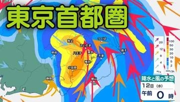 【東京首都圏】「台風15号」の影響は？「東京・神奈川・千葉・埼玉・茨城」お盆期間の15日（土）までの雨・風シミュレーション【気象庁10日午前4時41分発表】