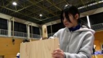 「100点とれると思います」小学6年生の児童が中学校で使用する学習机を製作【岡山】