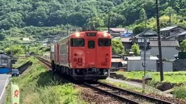 【JR津山線】沿線で確認のため、牧山駅〜岡山駅で一部列車に遅れ