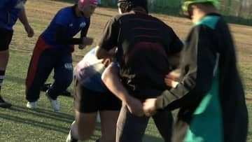 香川県代表・坂出第一「花園での初勝利を」全員100キロを超える1列目のフォワード陣は今年も健在