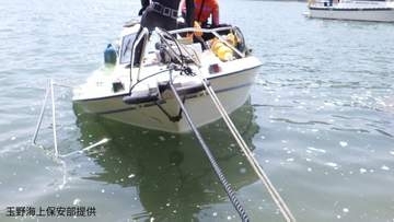 【続報】備前市片上大橋付近の海上でプレジャーボートが浸水　73歳の男性が死亡【岡山】