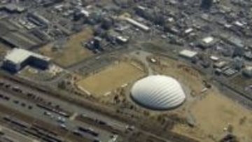 【岡山市の新アリーナ計画】賛否を問う住民投票の実現に向けて、市民団体が署名を集める人を募る説明会