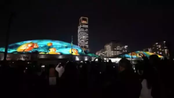 あなぶきアリーナ香川のプロジェクションマッピングの経済波及効果は推計で4億円　ハロウィーンにあわせ今年10月実施