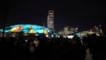 あなぶきアリーナ香川のプロジェクションマッピングの経済波及効果は推計で4億円　ハロウィーンにあわせ今年10月実施