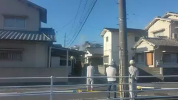 【続報】男性1人の遺体を発見 倉敷市連島で住宅が全焼【現場写真をみる】