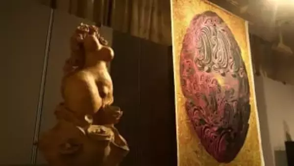 「失われた自然を取り戻そう」縄文土器などから着想を得て造形作品を手掛ける芸術家、猪風来さんの作品展【岡山】