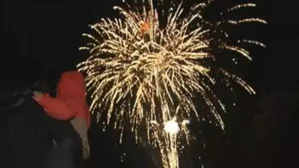 「「温かい感じが最高！」打上花火の製造業者が地域の祭りを復活　夜桜と花火の共演　思いを込めて…【岡山】」の画像