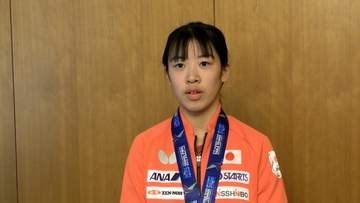 世界卓球の女子団体で準優勝に貢献 卓球の面手凛選手に岡山県スポーツ特別顕賞