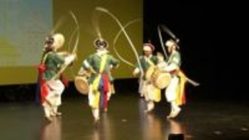 ハレノワで「韓日文化キャラバン」　県と友好交流協定を結ぶ慶尚南道の伝統芸能など披露　伝統工芸のワークショップも【岡山】