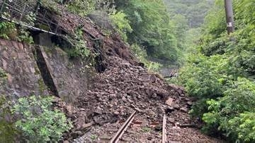 斜面崩壊のJR土讃線　11日（木）は始発列車からの運転再開見込み