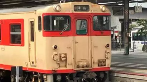 【津山線】倒木の影響で一部列車が運休に