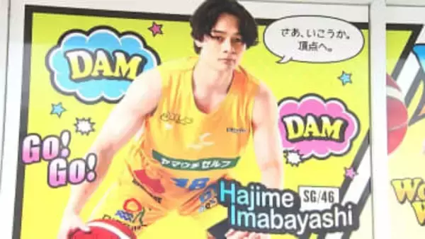 「ぱっと目を引くデザイン」香川ファイブアローズの選手の写真でラッピングしたコンビニエンスストア登場