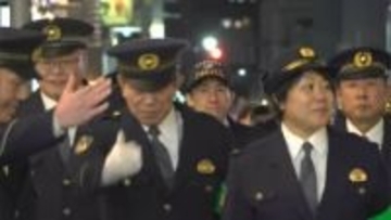 中心部の繁華街で工藤県警本部長が歳末特別警戒を陣頭指揮　犯罪の発生を1件でも減らして【岡山】