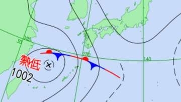 【台風情報】台風のたまご「熱帯低気圧」6日には沖縄付近か、進路は北東に20キロの速さで進む…気象情報に注意【気象庁 天気図】