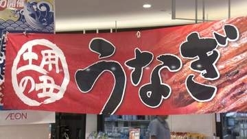 あさって（26日）は土用の丑の日　稚魚豊漁で今年は「お手頃」約300gの特大サイズも【岡山】