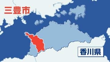 三豊市の市道で軽乗用車が電柱に衝突　女性（75）が死亡【香川】