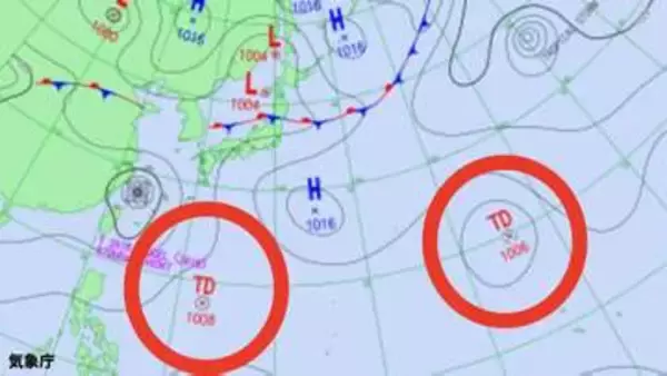 【台風のたまご】また、新たな「熱帯低気圧」が“ダブル”発生か...今後の進路、日本への影響は？台風情報に注意...9月6日までの雨・風シミュレーションで確認【気象庁26日天気図】