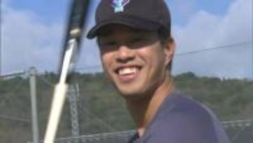 「1番センターでスタメン出場すること目指して」阪神タイガースに入団・岡城快生選手(岡山市出身)　岡山で自主練習