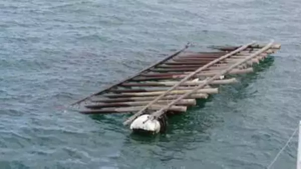 瀬戸内海「カキ養殖いかだ」が沖合へ流される...台風6号の影響か【水島海上保安部】