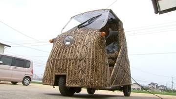 【懐かしい映像】竹を編み込んで作られた電気自動車で一人旅　現代の街並みに潜む化石を見つけて　瀬戸大橋をつなぐ最後のパーツ取り付け…8月の“あの日見た風景”【岡山】