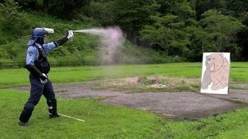 行方不明者捜索中にクマと遭遇したら…山間部の多い真庭市で警察が対応訓練【岡山】