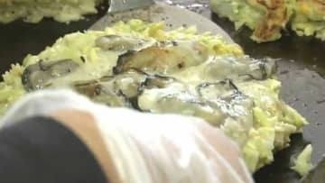 【カキの大量死で工夫！】岡山のご当地グルメ「カキオコ」食べられることを知って！
