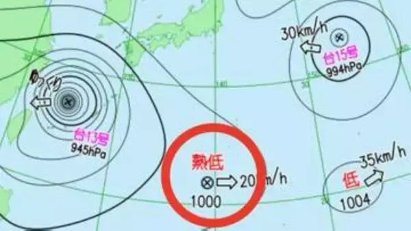 【台風のたまご】日本の南に新たな“熱帯低気圧”が出現...9日はダブル発生の予想、今後の動向は？ 19日(水)までの雨・風シミュレーション＆全国各地の天気予報を確認【気象庁8日天気図】