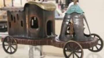 画・未）銅や真鍮などの金属を使って「空想の世界」を立体作品で表現 「金属造形の世界『ものがたりの中へ』」は岡山高島屋で2月17日まで