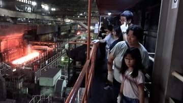 「工場の中に入ったら熱かった！」夏休みの子ども達が製鉄所を見学【岡山】